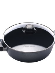 Nonstick 9.5 Inch Casserole with Lid, 3.2 Quart