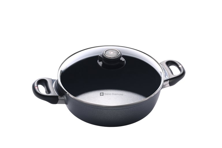 Nonstick 9.5 Inch Casserole with Lid, 3.2 Quart