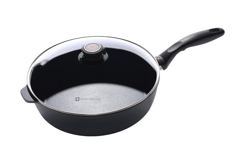 Nonstick Saute Pan with Lid, 4.3 qt