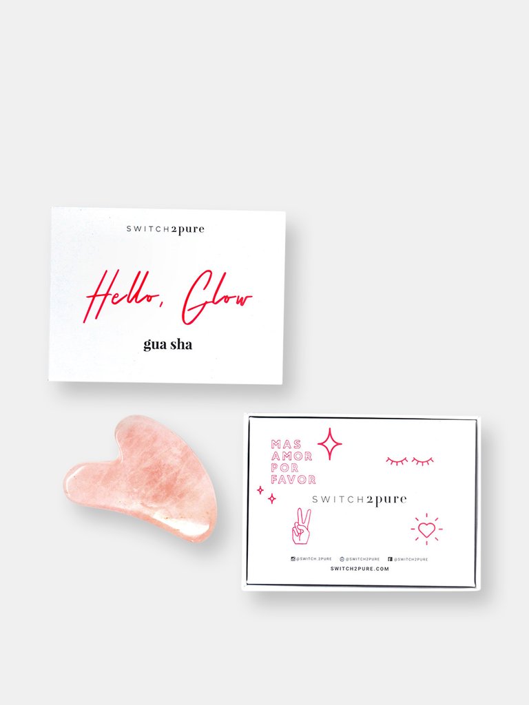 Rose Quartz Toning Gua Sha