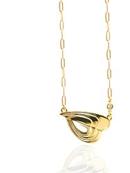 Callypso Stacked Heart Necklace - Gold