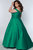 Class Act Evening Dress - Emerald