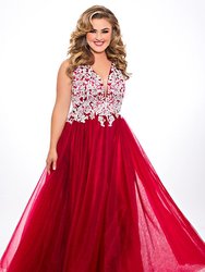 Fairy Tale Dream Formal Dress - Cherry