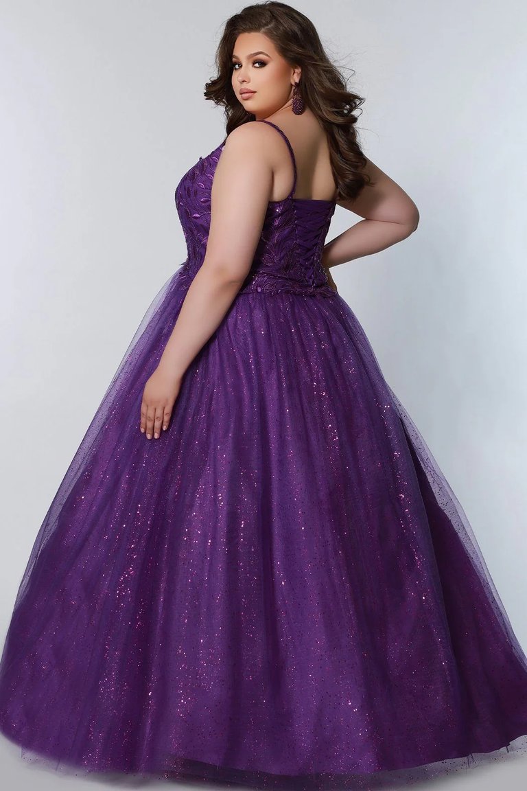 Hollywood & Vine Prom Dress - Purple