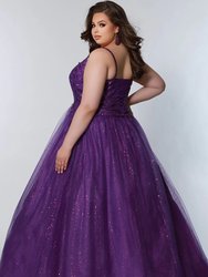 Hollywood & Vine Prom Dress - Purple