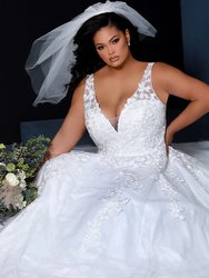 Jasmine Wedding Dress - Ivory