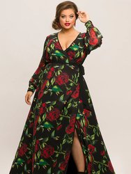Lotus Gown - Floral