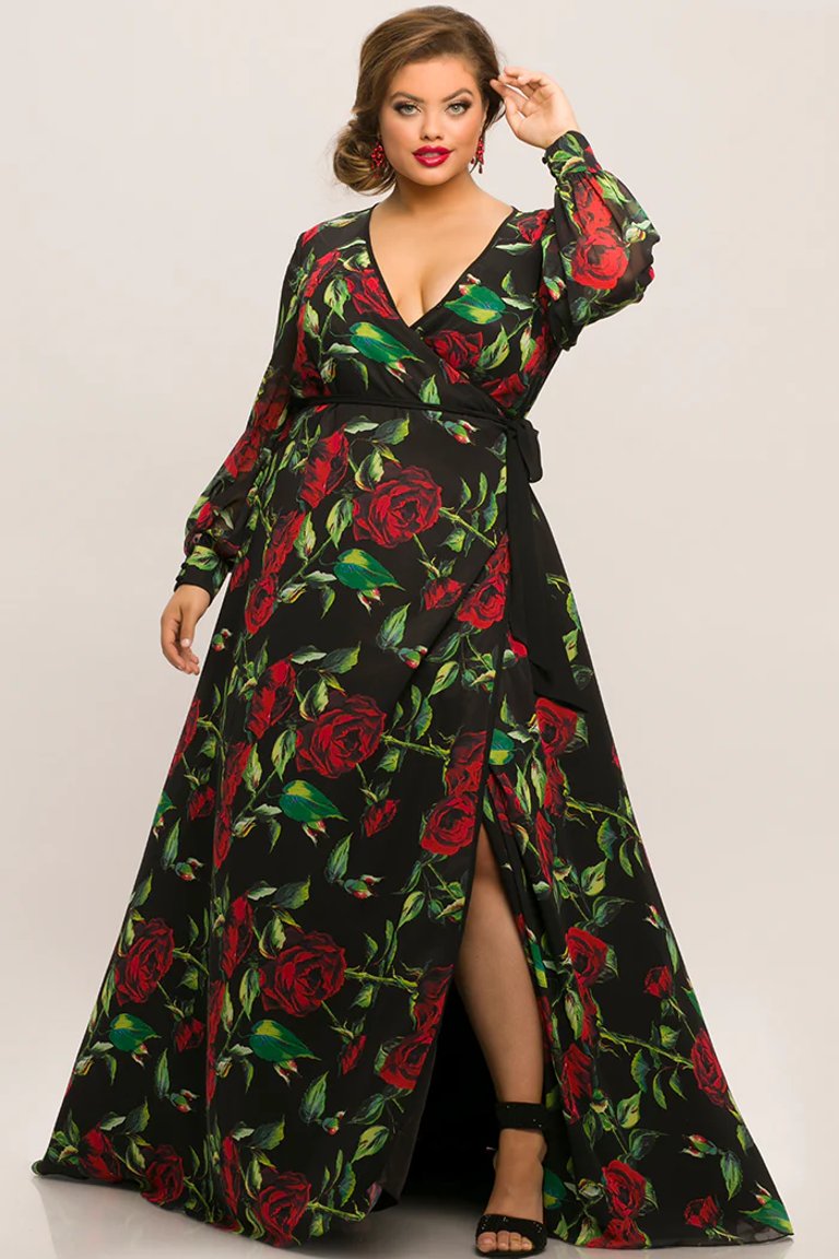 Lotus Gown - Floral