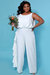 Shania Bridal Jumpsuit - Ivory