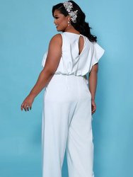 Shania Bridal Jumpsuit