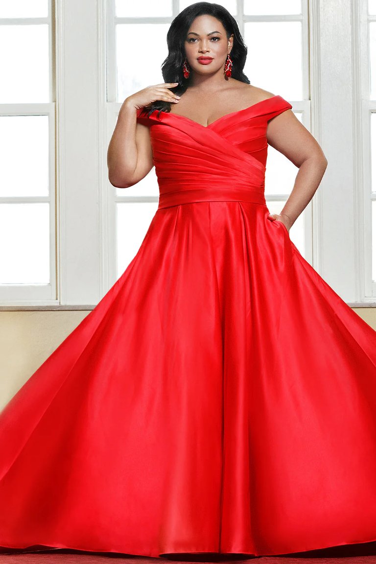 Veronica Wedding Dress - Red