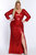 Wild at Heart Evening Gown - Macaw