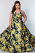 Wild Flower Formal Dress - Yellow Blossom