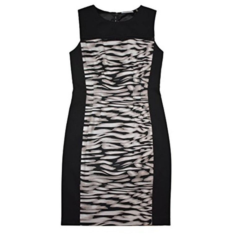 Dakota Women Dress In Black/White - Black/White