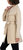 Womens Ella Jacket Wool Wrap Coat With Tie Belt In Light Beige Ivory