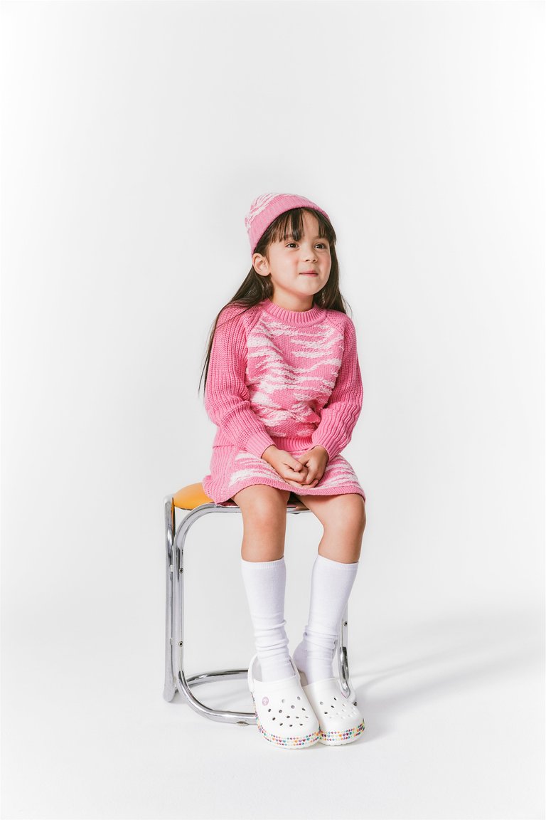 Tru Floating Stitch Jumper - Pink