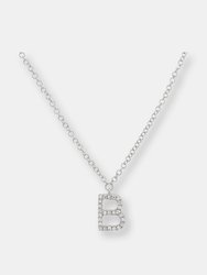 Diamond Initial Necklace