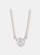 Diamond Solitaire Necklace