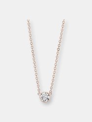 Diamond Solitaire Necklace