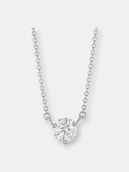 Diamond Solitaire Necklace