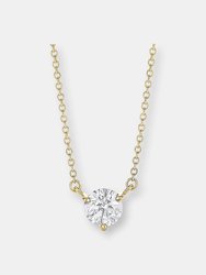 Diamond Solitaire Necklace