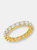 Round Diamond Eternity Band - 14K Yellow Gold