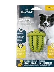 3" Natural Rubber Acorn Reward Dog Toy