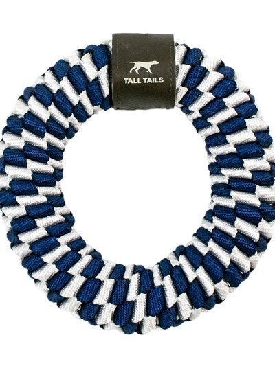 Tall Tails 9" Braided Ring Toy - Navy product
