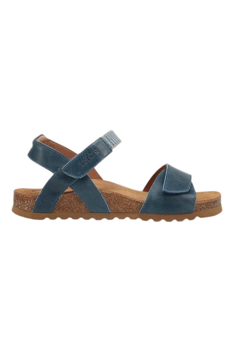 Women's Symbol Sandal In Petrol Blue - Petrol Blue