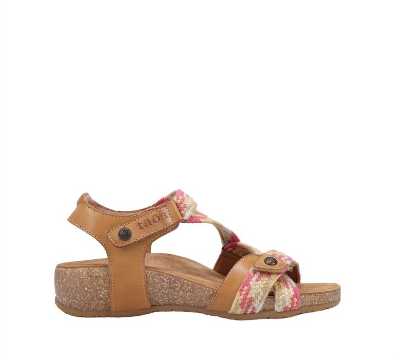 Women's Trulie L.e. Sandals In Camel Multi