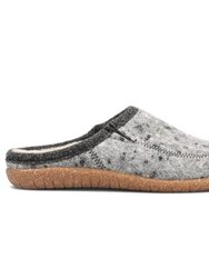 Women's Wooltastic Slippers - Grey Speckled  - Grey Speckled