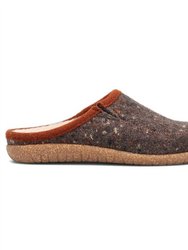 Women'S Wooltastic Slippers - Chocolate Speckled