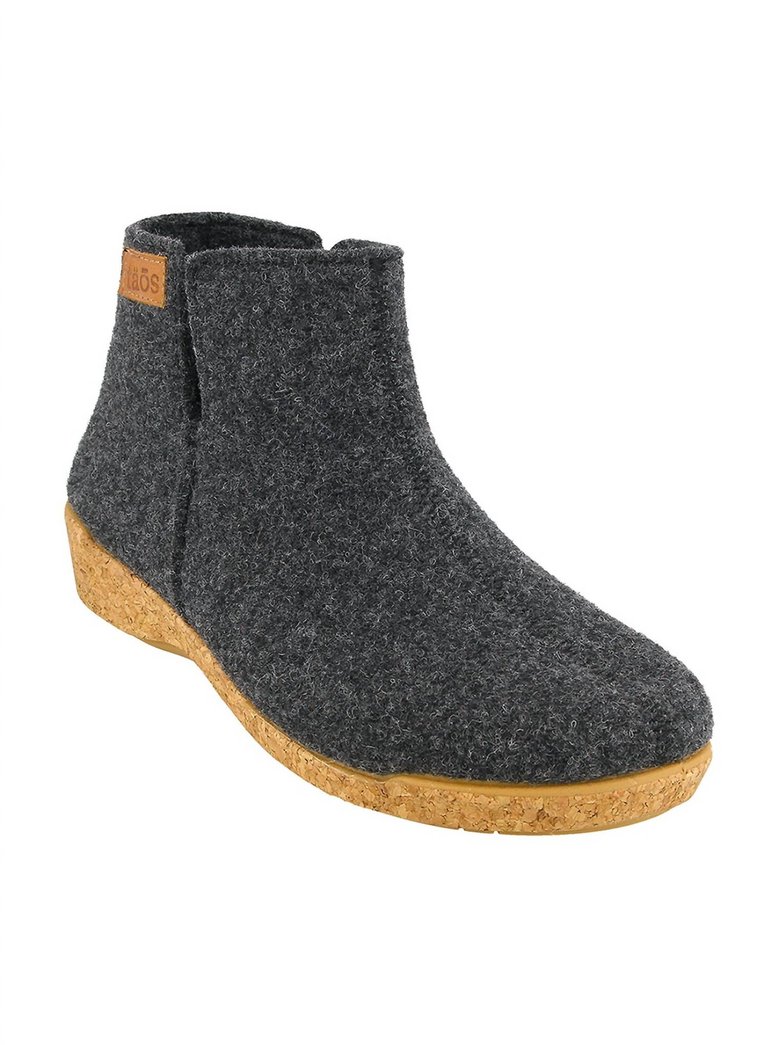 Woolly Boolly Bootie - Charcoal