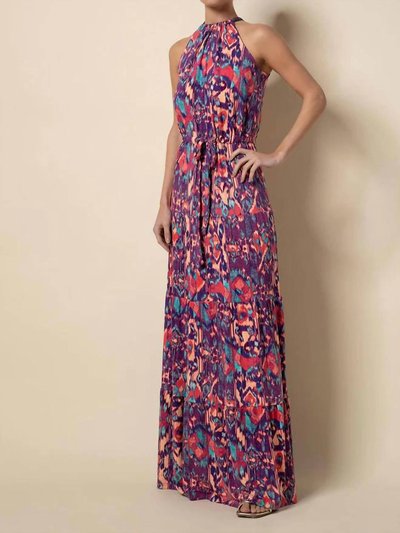 Tart Collections Violet Maxi Dress In Large Ikat Melange product