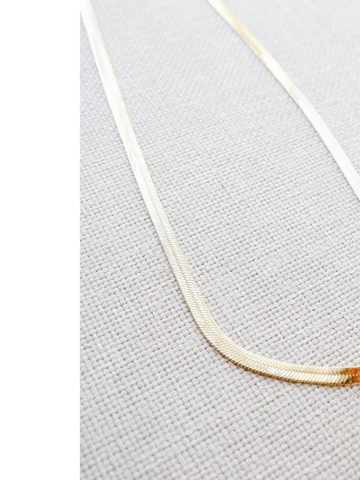 Taylor Reese Herringbone Chain Necklace product