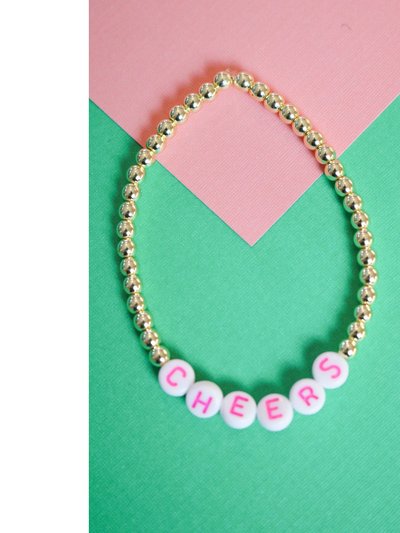 Taylor Reese Pink "Cheers" Little Holiday Bracelet product