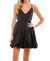 Bubble Mini Dress - Black