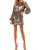 Into The Night Sequin Belted Mini Dress - Copper