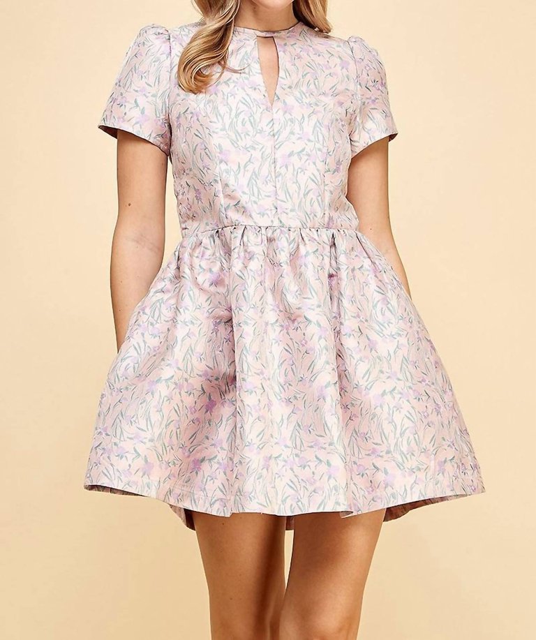 Lavender Fields Dress - Patterned