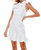 One Shoulder Mini Dress - White