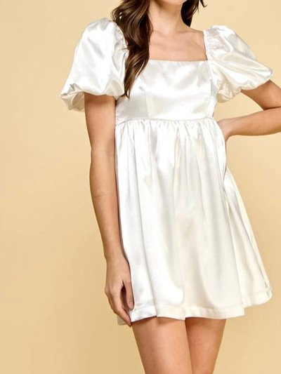 TCEC Satin Babydoll Dress product