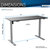 Adjustable Sit to Stand Desk, Black