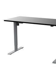 Adjustable Sit to Stand Desk, Black