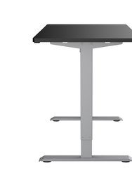 Adjustable Sit to Stand Desk, Black