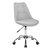 Armless Task Chair With Buttons - Grey