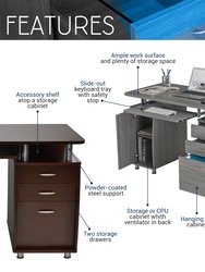 Complete Workstation Computer Desk With Storage