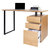 Computer Desk With Storage And File Cabinet
