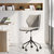 Deluxe Modern Office Armless Task Chair - Grey