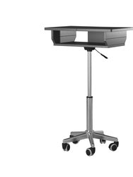 Folding Table Laptop Cart