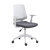 Height Adjustable Mid Back Office Chair, Grey